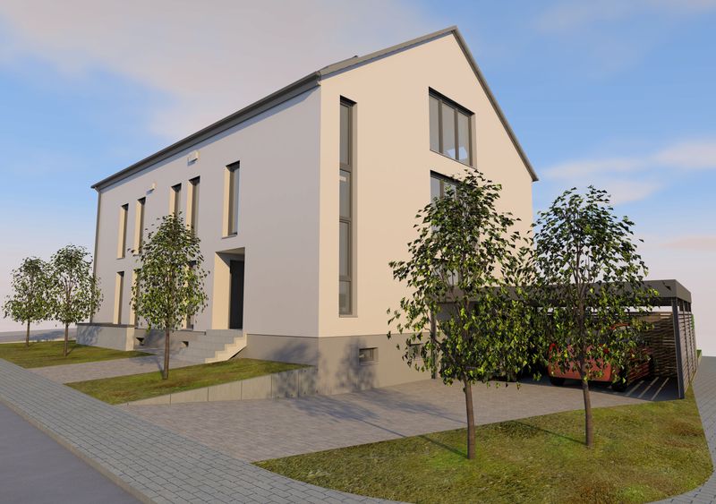 Erstklassige Maisonettewohnung mit 170 m² Wohnfläche, Garage, Stellplatz, Terrasse und Garten